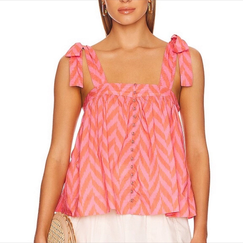 Nwt Ulla Johnson Iris Tank In Bougainvillea Size 0